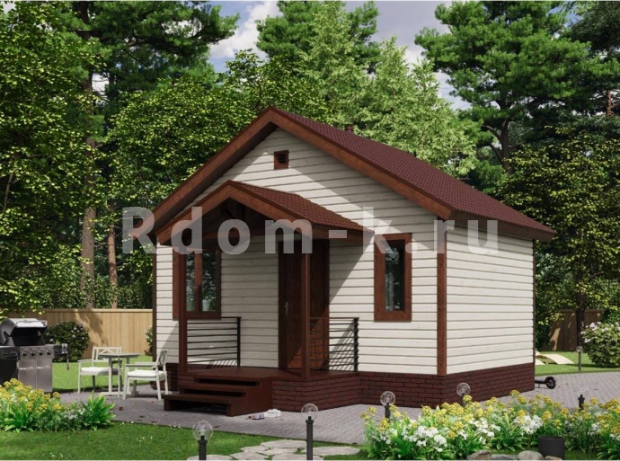 Дачный дом «Комфорт» 6х4